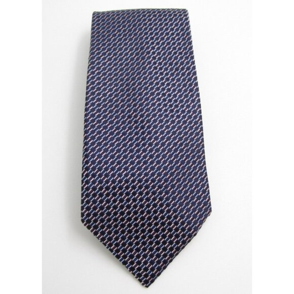 Men's Jones New York 100% Silk Geometric Neck Tie (NT7) - Picture 2 of 5